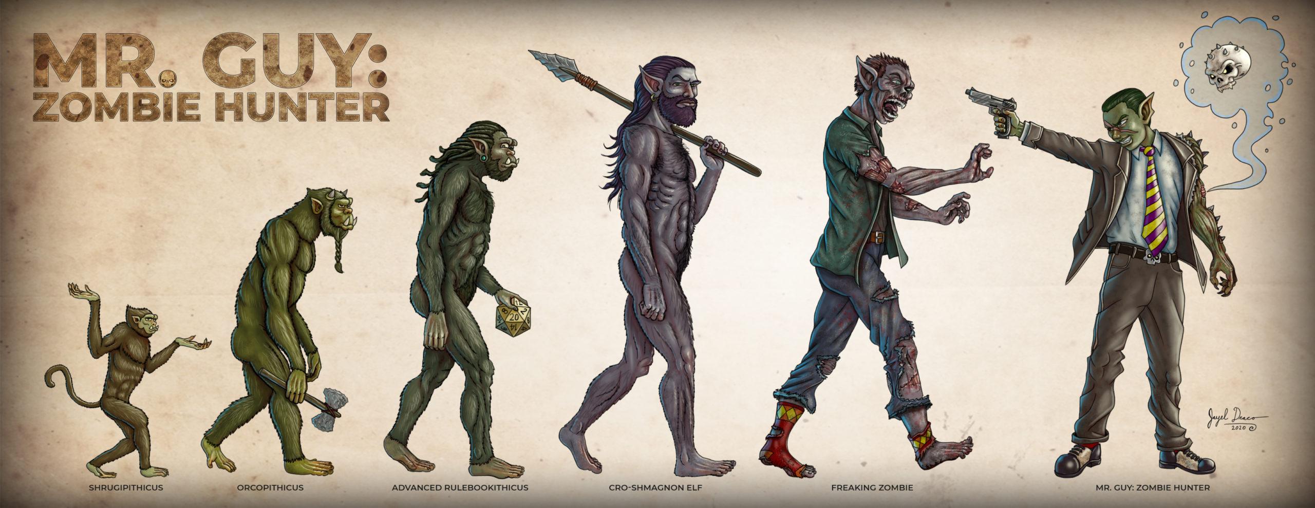 evolution orcs zombies mr. guy jayel draco