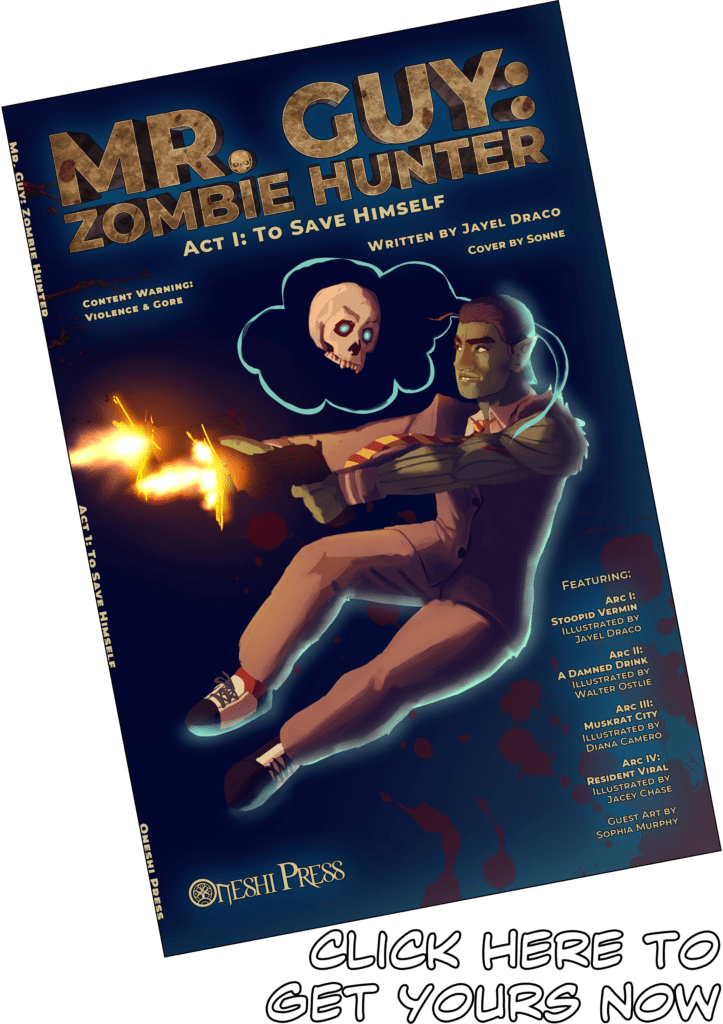 Image of Mr. Guy Zombie Hunter Act 1 Cover by Sonne now available