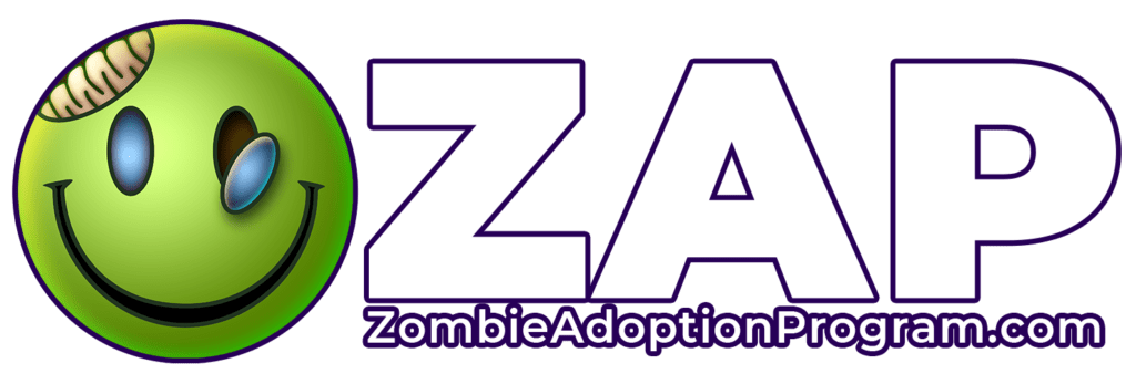 The Zombie Adoption Program logo